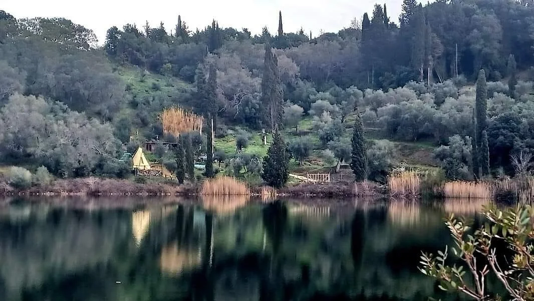 Another gorgeous tipi pic, this tipi is used as a yoga shala - we can&rsquo;t get enough of this view!! 

#mytipi #tipi #yogaspace #yogashala #yogawithadriene #view #yogainspiration #retreatspace