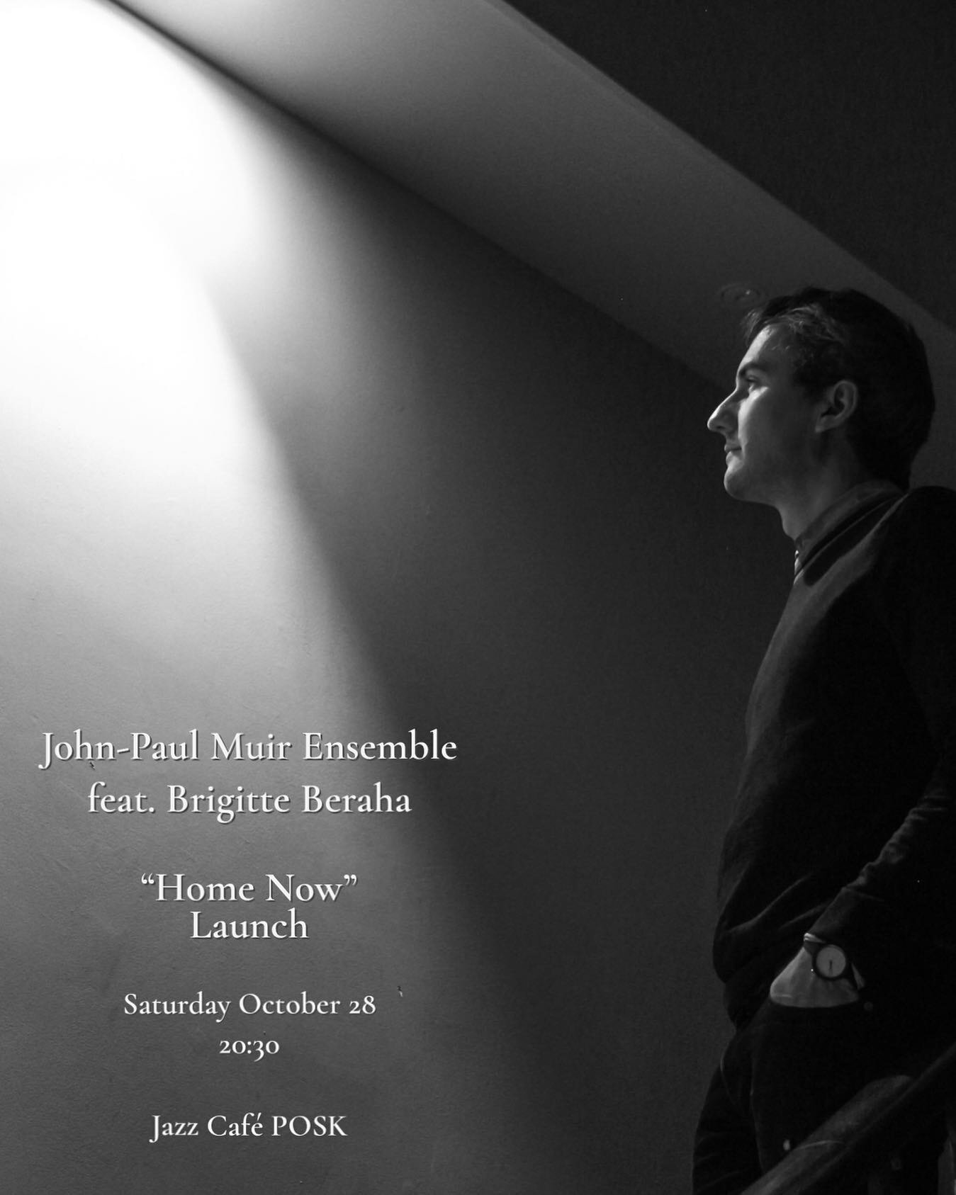 I&rsquo;m overjoyed to announce that I&rsquo;m launching a new album of originals entitled &ldquo;Home Now&rdquo; on Sat Oct 28 at @jazzcafeposk! 

This project features compositions written over the past 3-4 years, several in collaboration with writ