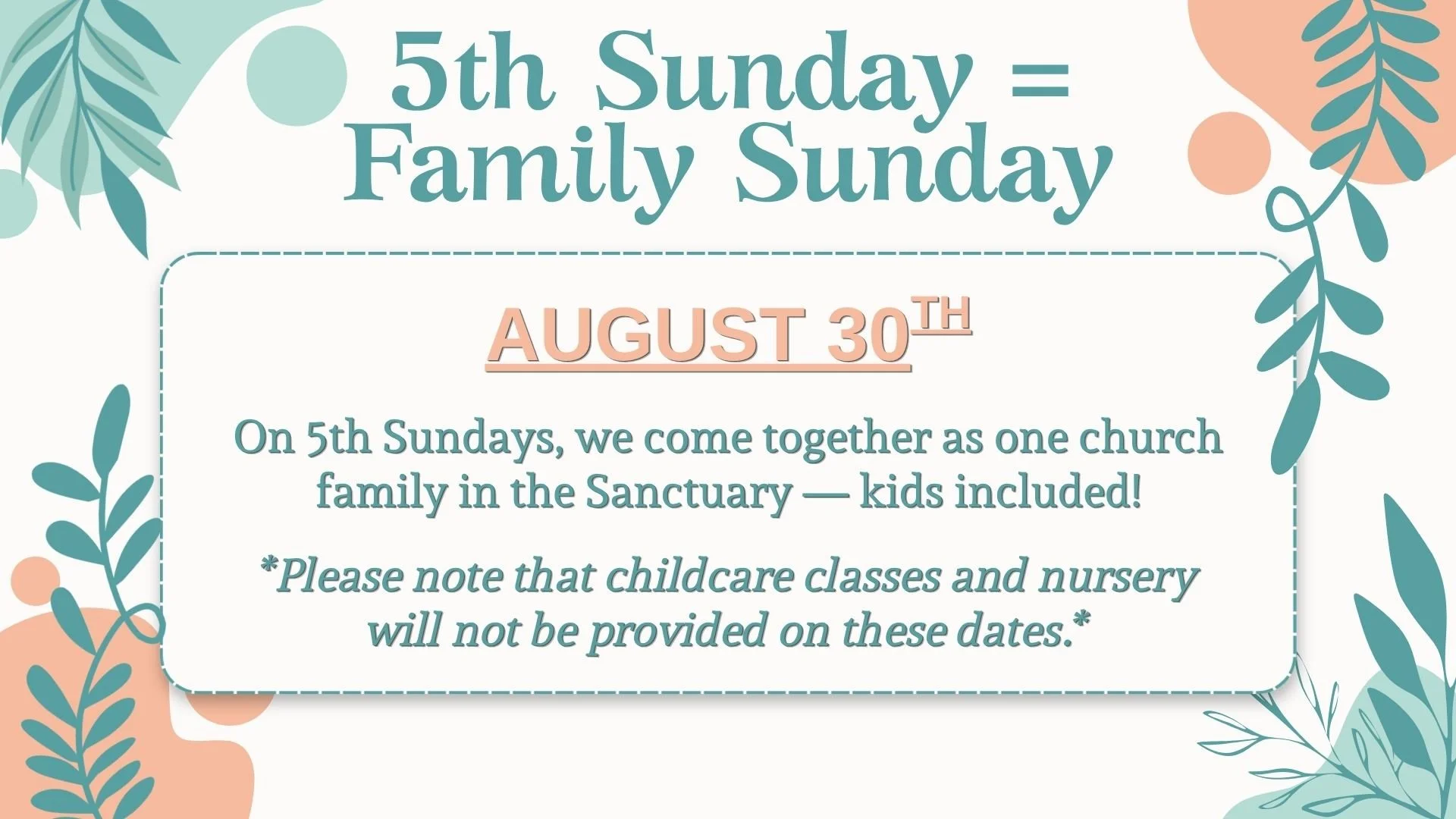 Family Sunday