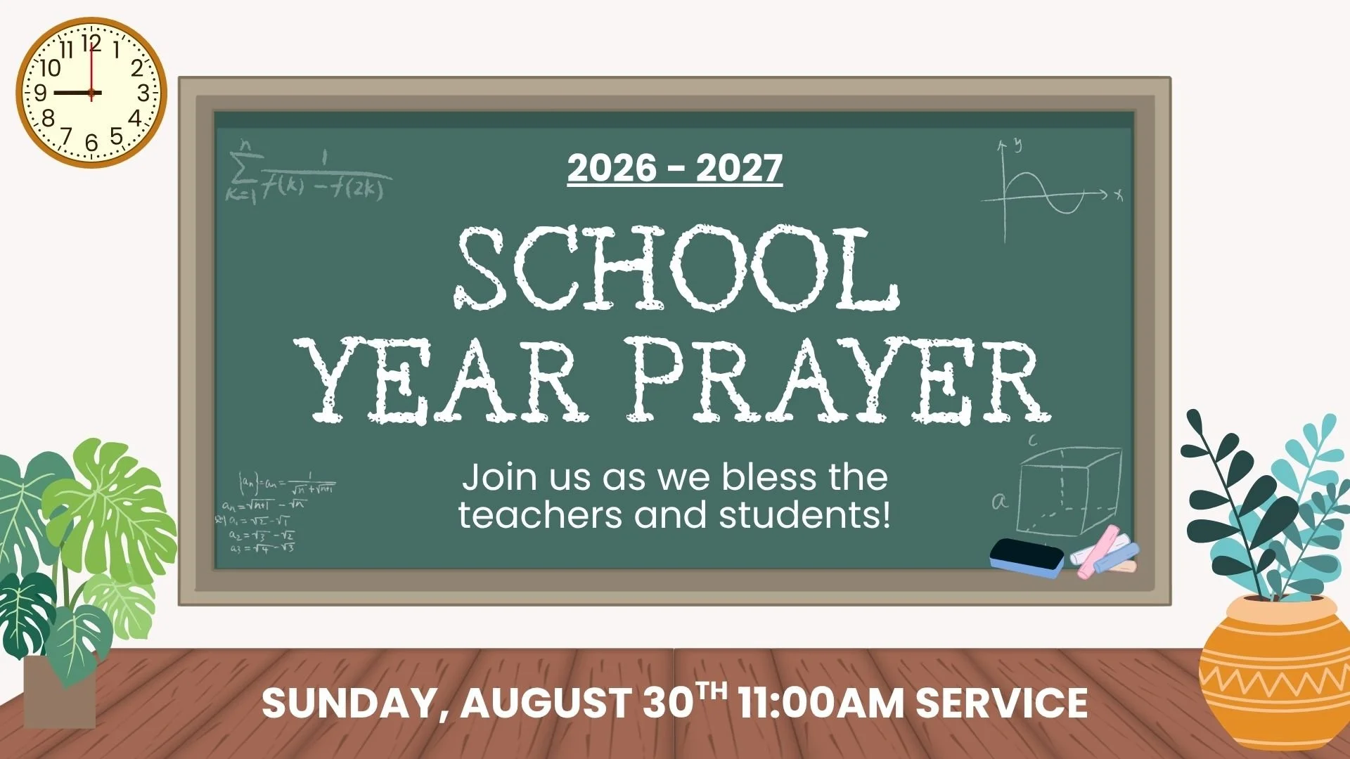 2026-2027 School Year Prayer