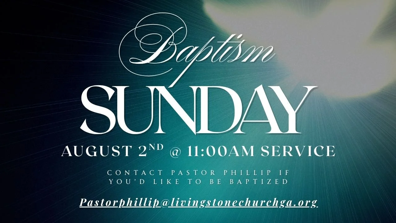 Baptism Sunday