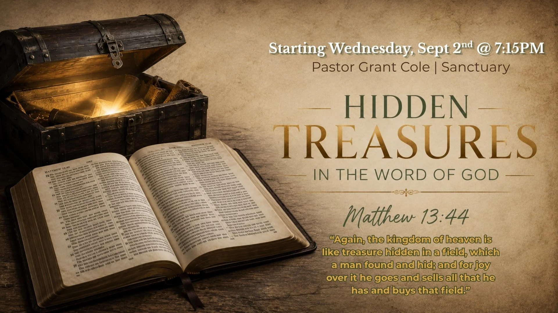 Hidden Treasures In The Word of God
