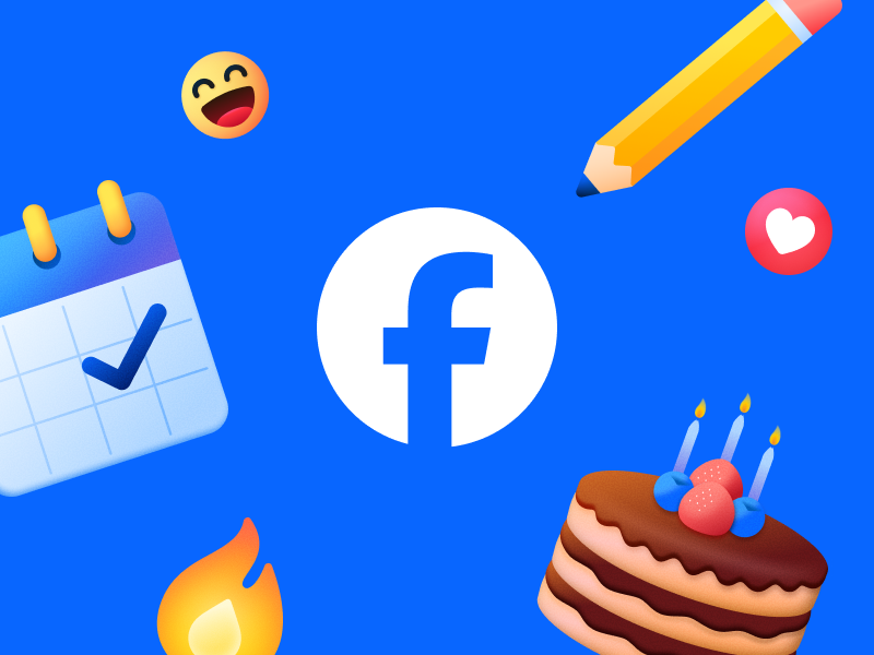 Facebook Illustration Rebrand (Password Required)
