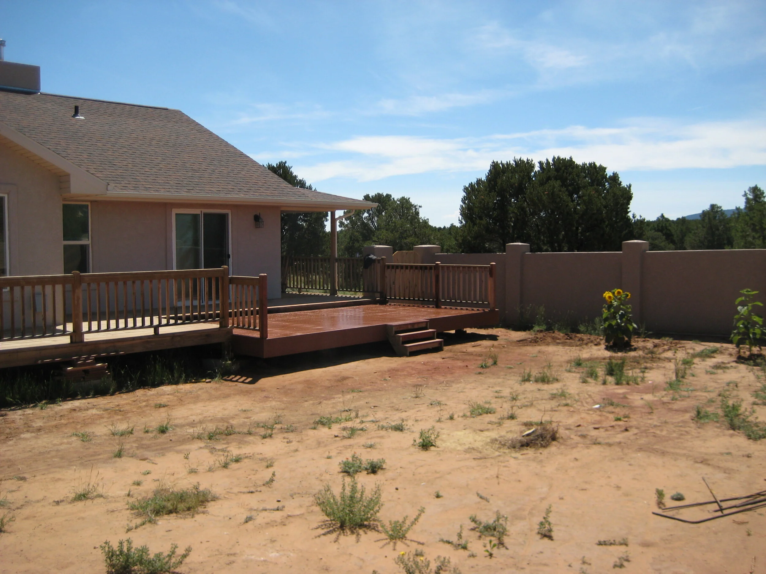 Finished deck project