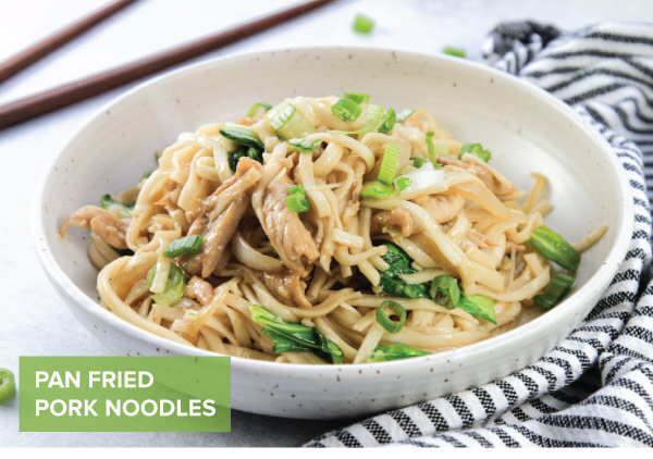 Comfort Flavors: Pan Fried Asian Noodles