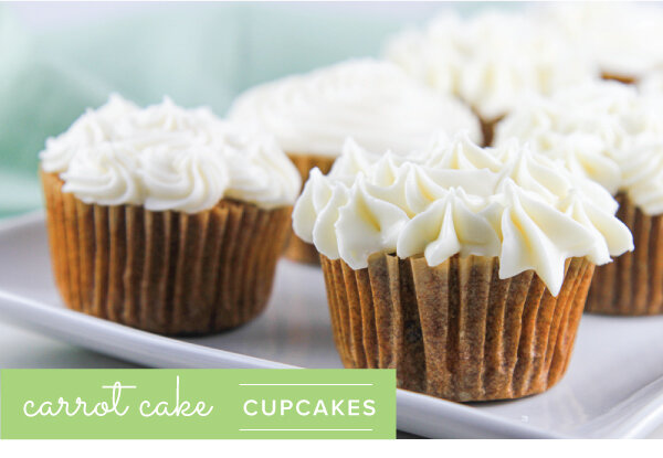 Treat Yourself to Home-baked Carrot Cake Cupcakes