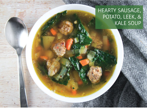 Hearty Sausage-Kale Soup
