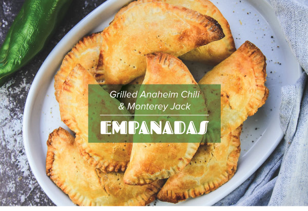 Empanadas with Chiles &amp; Cheese
