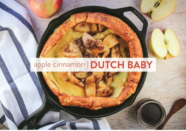 Apple Cinnamon Dutch Baby