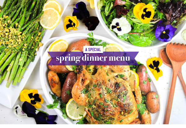 A Special Spring Dinner Menu