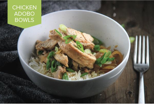 Chicken Adobo Bowls