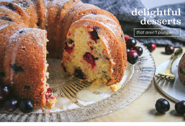 Delightful Holiday Desserts (That Aren't Pumpkin)