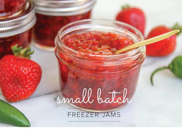 Two Small Batch Freezer Jams