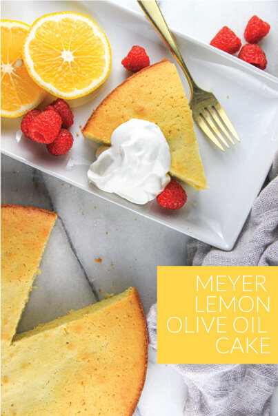 Our New Favorite! A Meyer Lemon Olive Oil Cake
