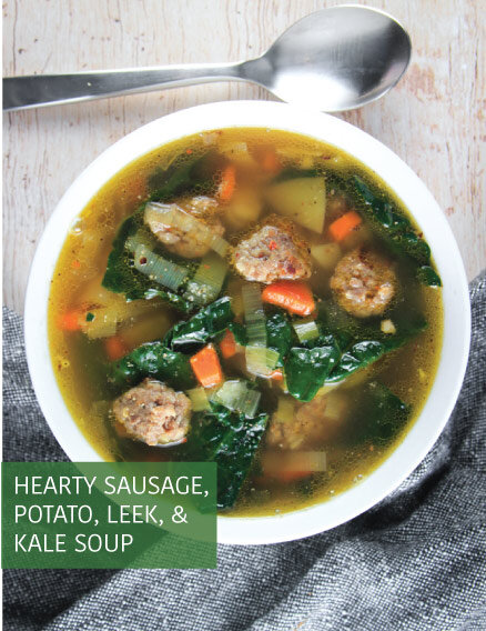Super Hearty, Sausage-Kale Soup