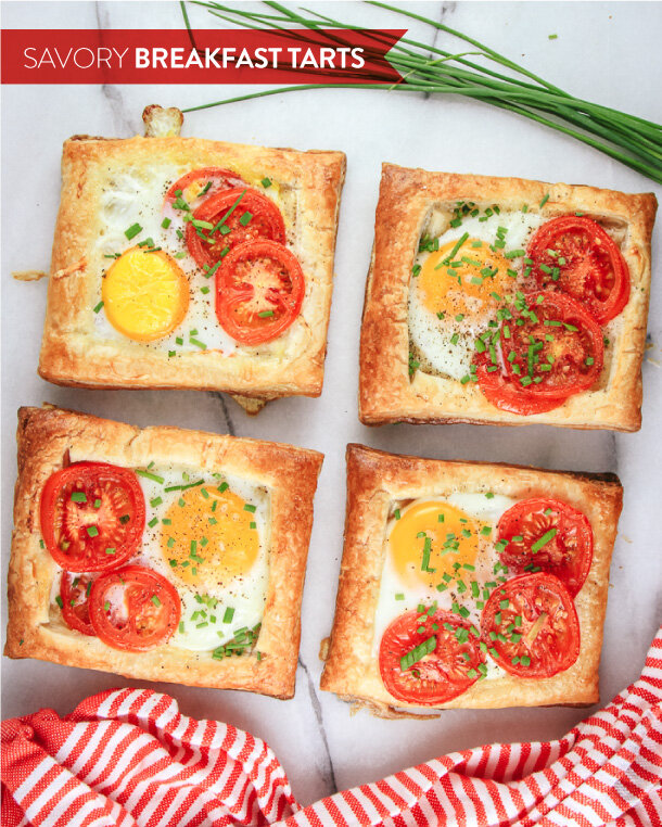   Savory Breakfast Tarts