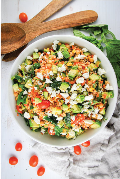 A Summer Farro Salad