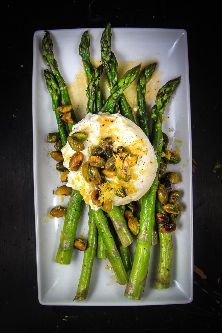 Asparagus Burrata