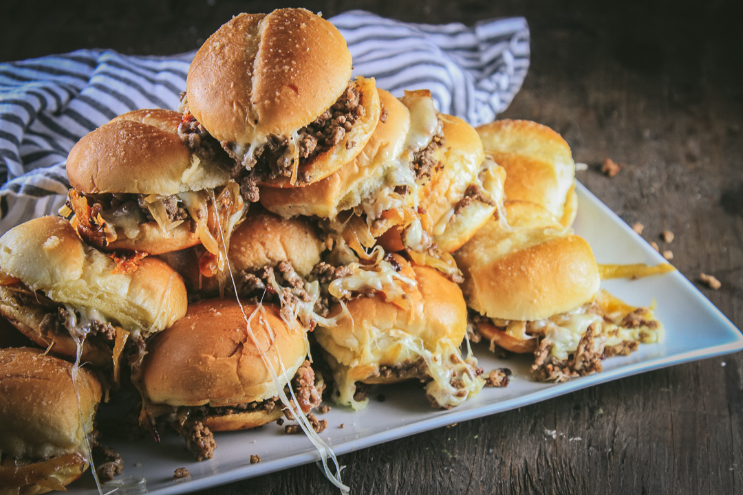 French Onion Sliders - For the Win!