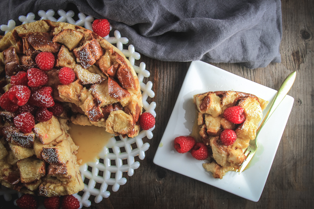 Eggnog French Toast Bake