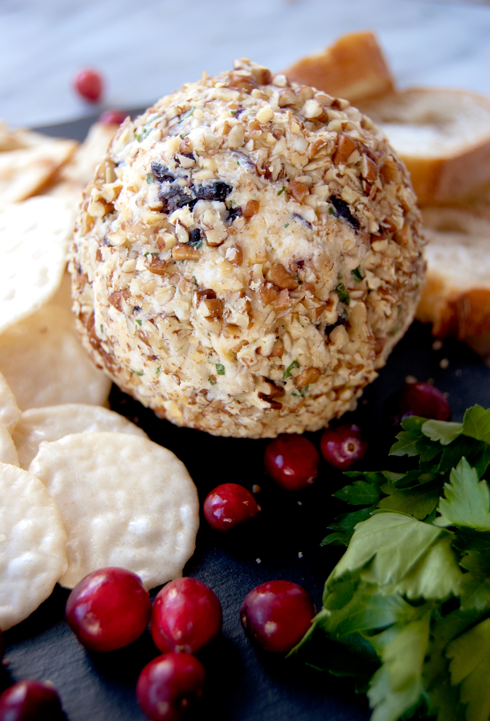Savory Cranberry Cheese Ball