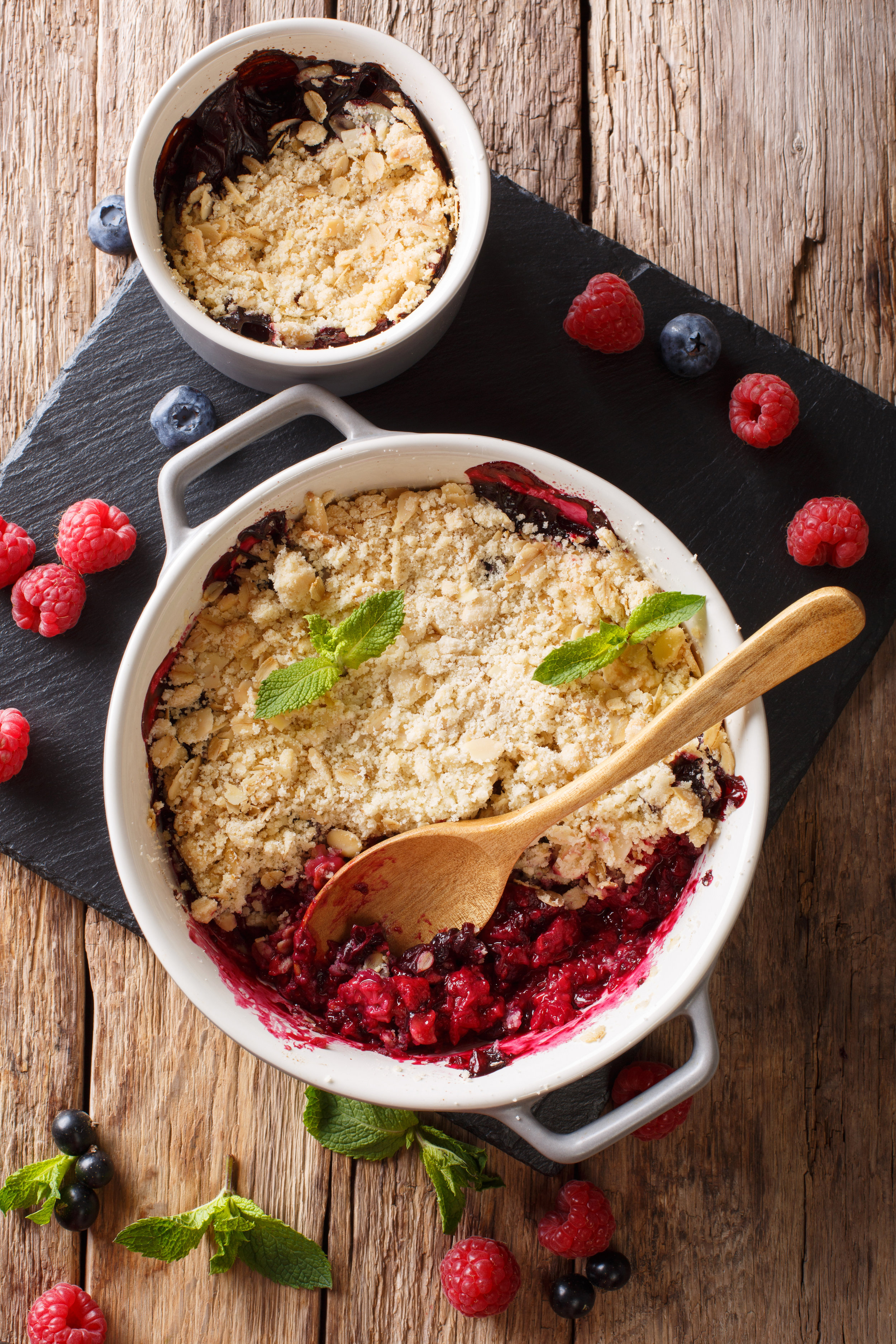 End Of Summer Berry Crisp