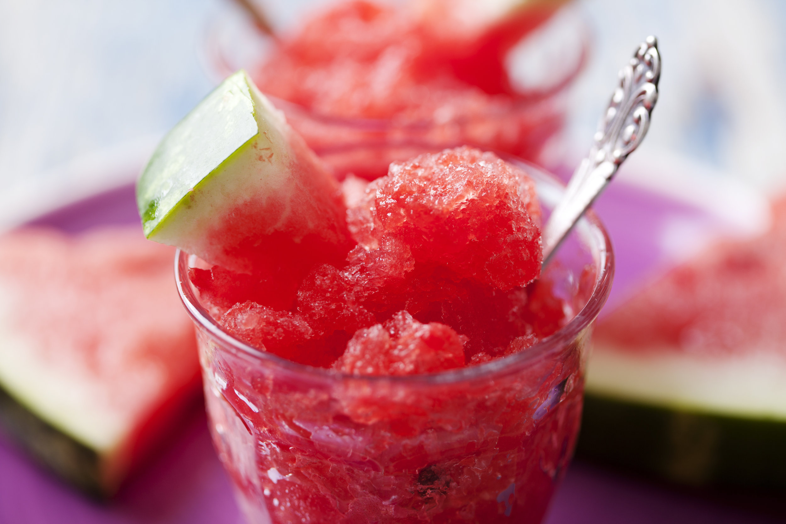 3 Ingredient Watermelon Granita