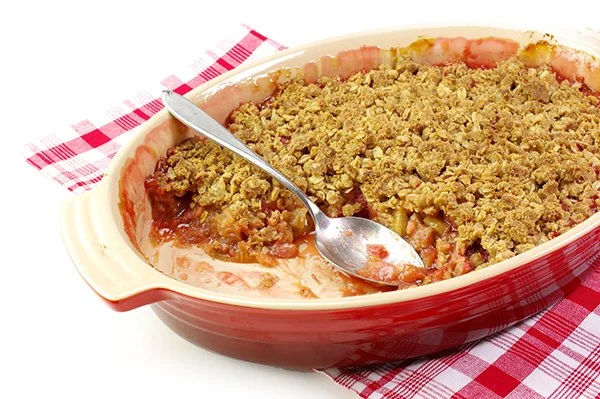 Strawberry Rhubarb Crisp