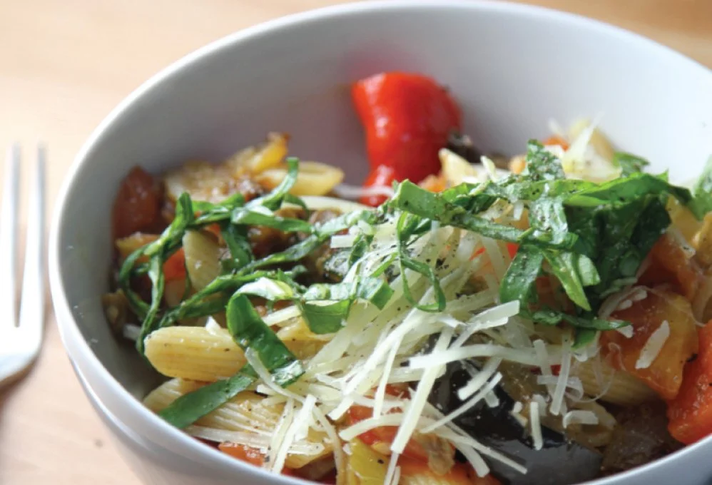 Grilled Ratatouille Pasta