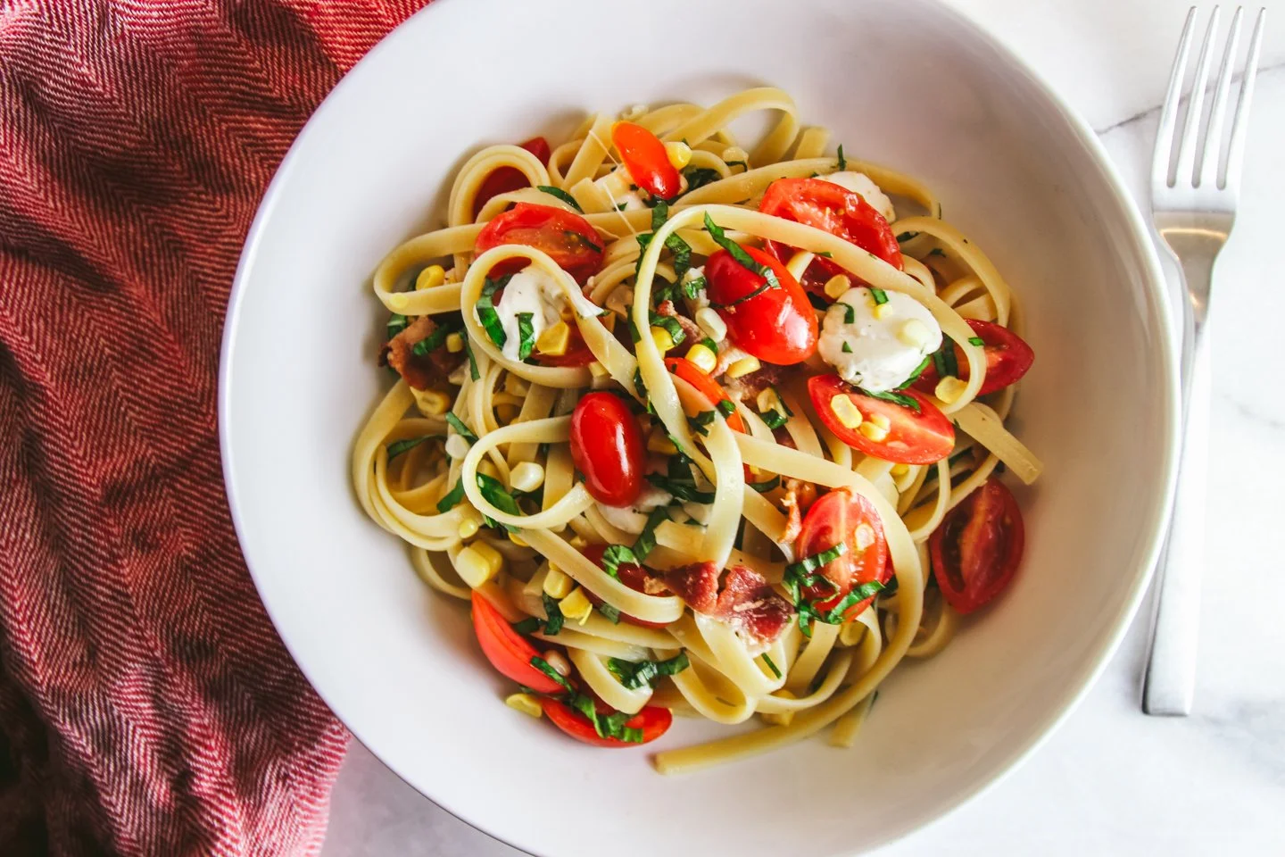 Summer Farmer's Market Pasta
