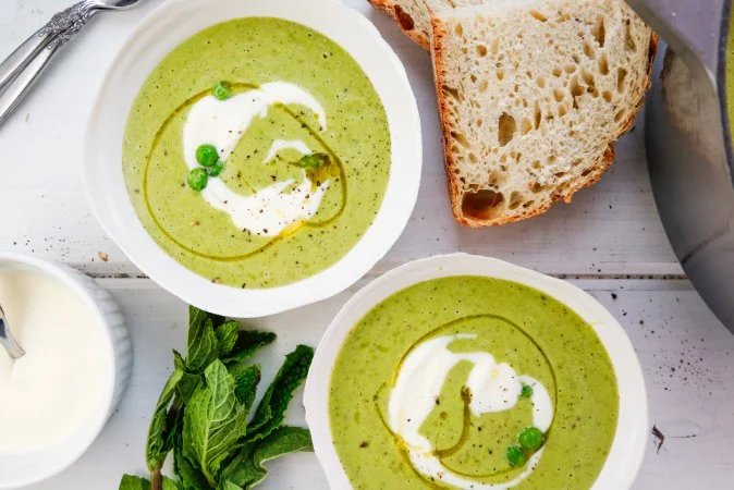 Minted Pea Soup