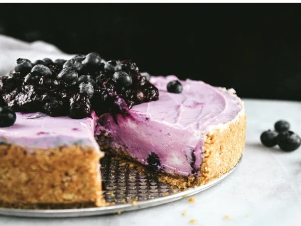 No-Bake Blueberry Cheesecake