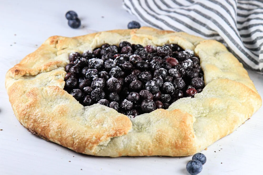 Fresh Blueberry Crostata