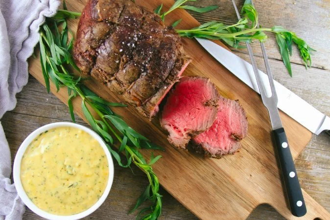 Beef Tenderloin with Béarnaise Sauce