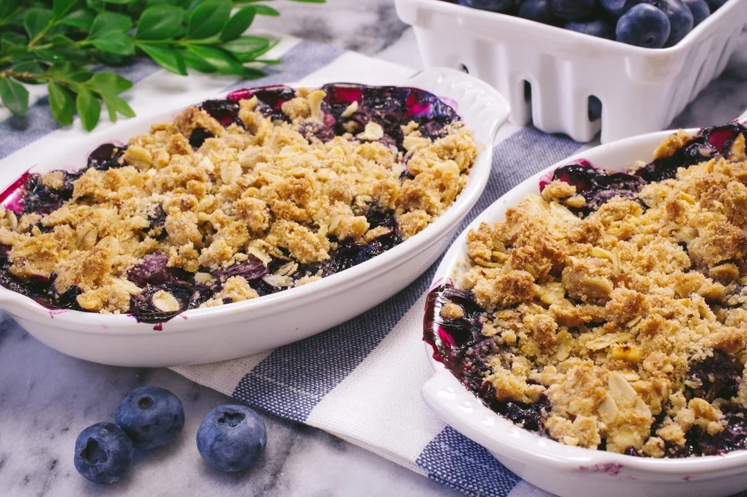 Blue Ribbon Blueberry Crisp