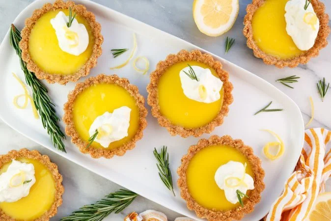 Lemon Curd Tartlets