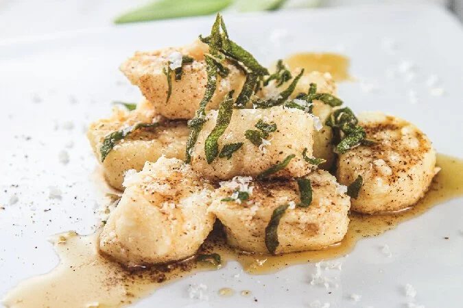 Ricotta Gnudi with Brown Butter &amp; Crispy Sage