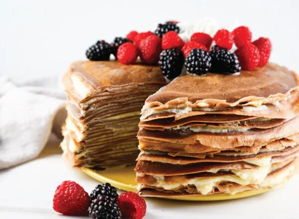 Chocolate Crêpe Cake