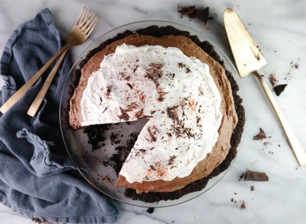 Spicy Chocolate Mousse Pie