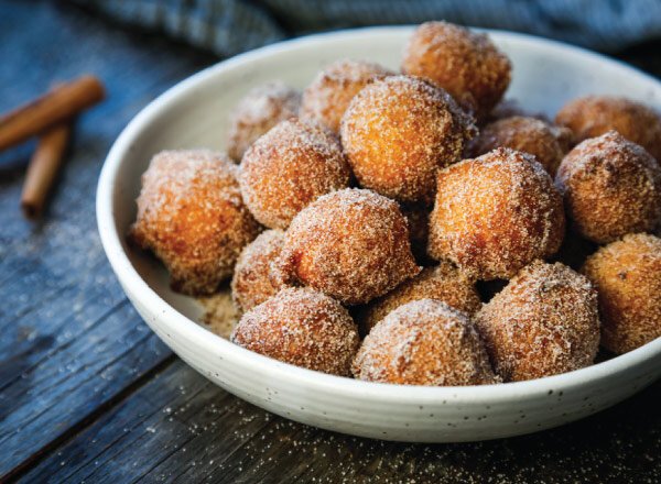 Sweet Potato Doughnut Holes