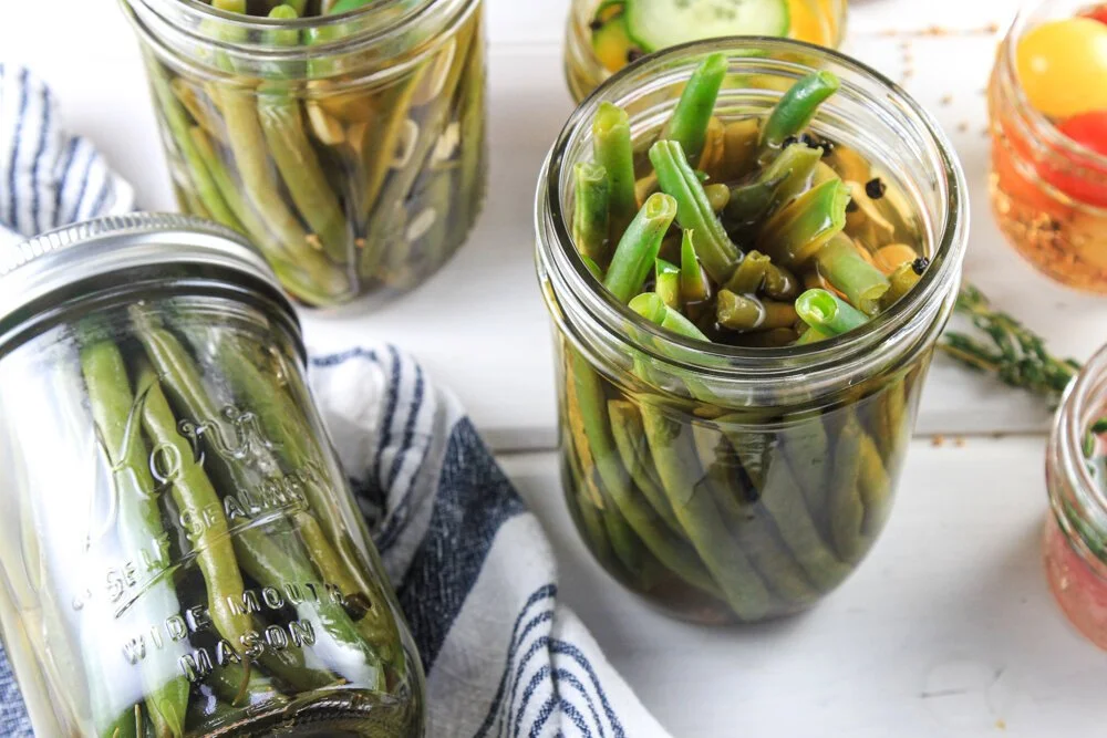 Spicy Pickled Green Beans