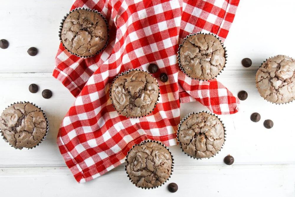 Chocolate Brownie Cupcakes