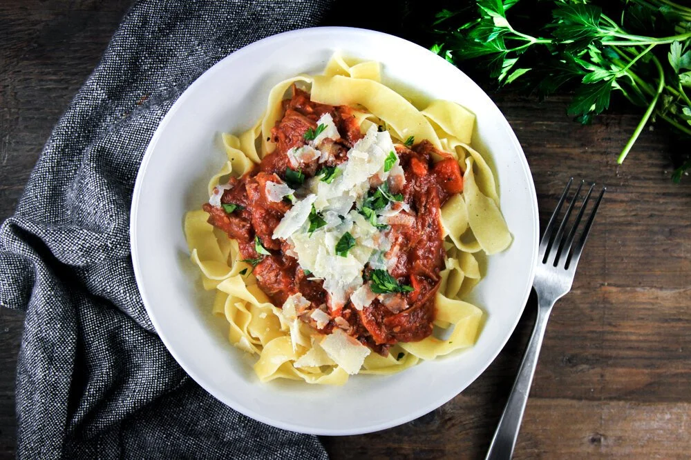 Beef Ragu with Pappardelle