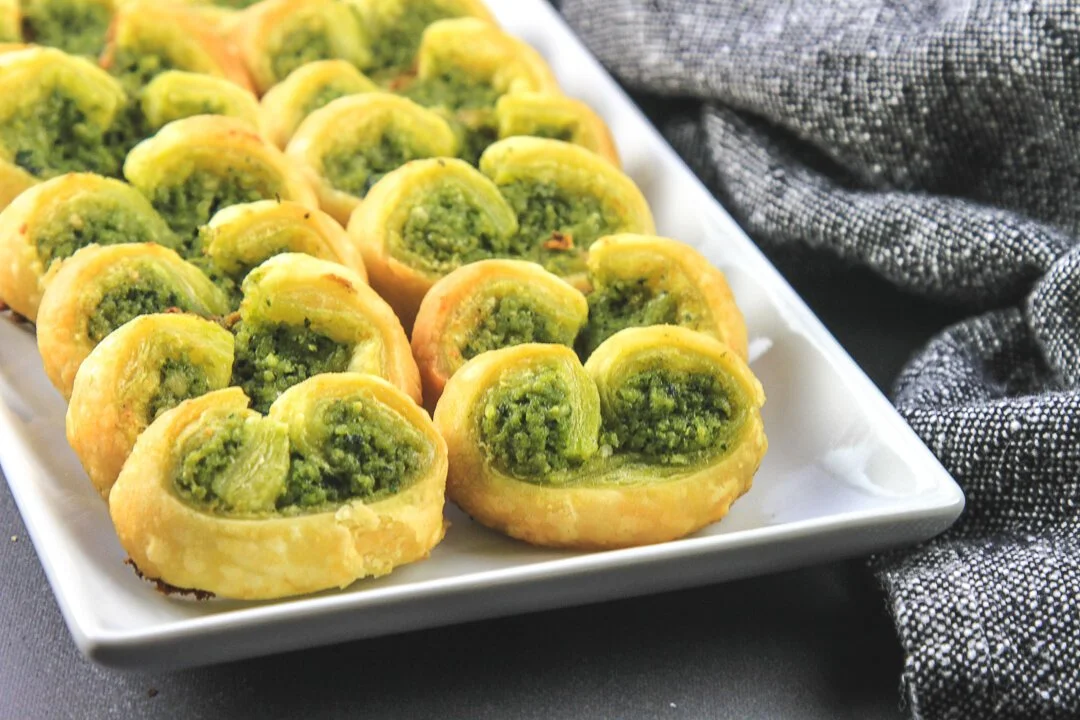 Pesto Palmiers