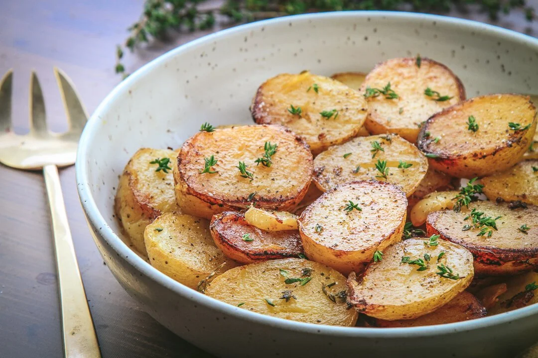 Golden Melting Potato Medallions