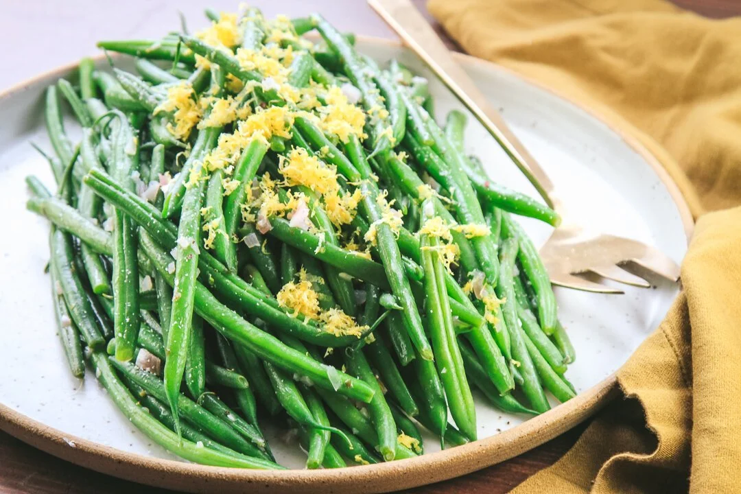 Haricots Verts with Tarragon Butter