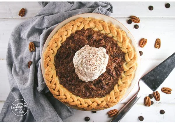 Chocolate Bourbon Pecan Pie