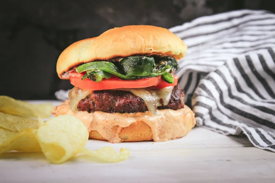 Southwest Burger with Chipotle Mayo