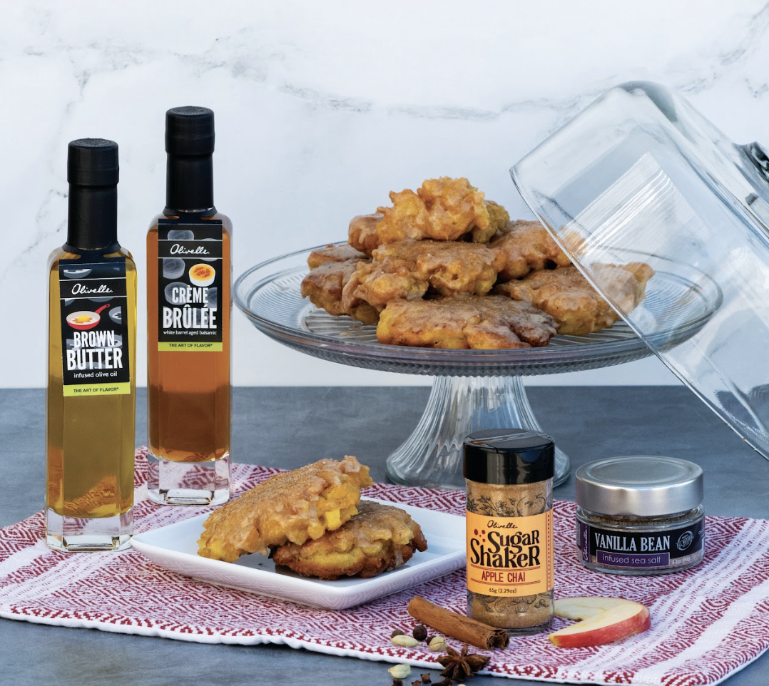 Chai Apple Fritters
