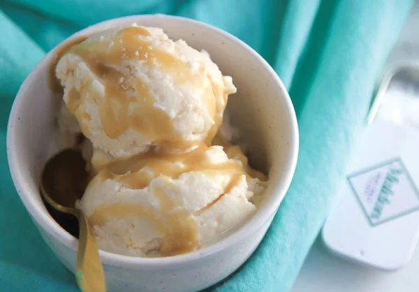 Homemade Salted Caramel Ice Cream